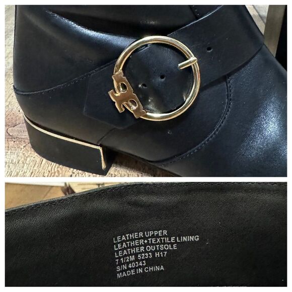 Tory Burch Black Sofia Riding Boots - Picture 8 of 14